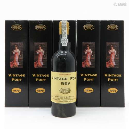 A Lot of 6 Bottles of Borges Port 1970 This lot ma...