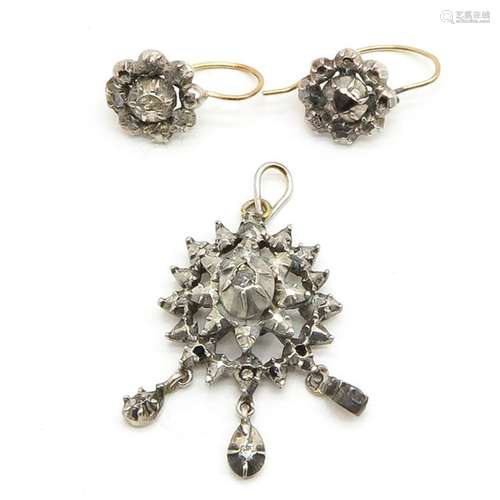 A Lot of Diamond Jewlery Set with diamonds.		A Lo...