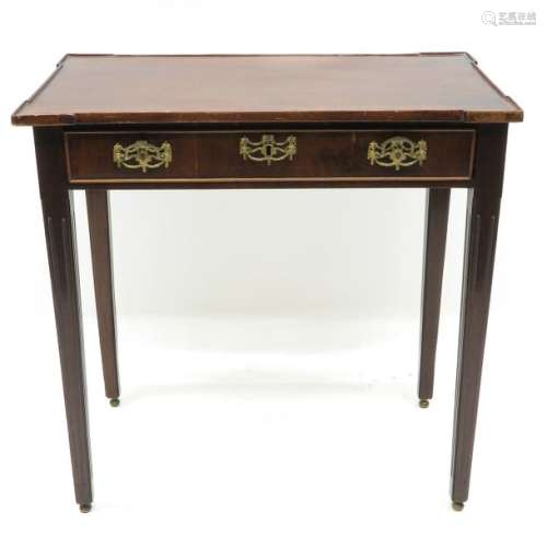 A Table with Drawer 74 cm. Tall.		A Table with Dr...