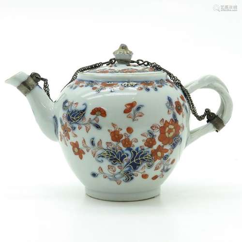 An Imari Teapot 13 cm. Tall, restored.		An Imari ...