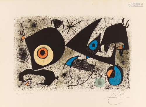 Miró, Joan 1893 Barcelona - 1983 Calamajor/Mallorca