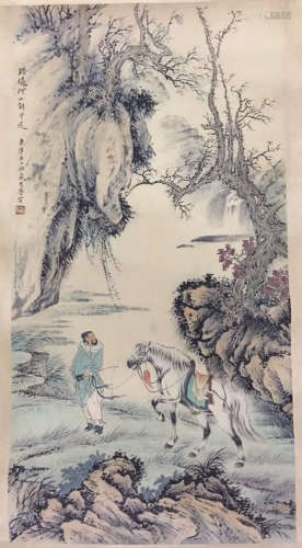 A GEXIANGLAN LANDSCAPE&FIGURE PAINTING