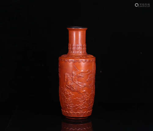 17-19TH CENTURY, A GENERAL DESIGN VASE, QING DYNASTY