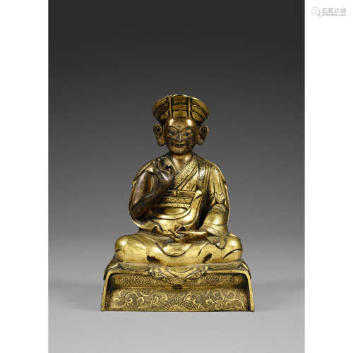 STATUETTE DU CINQUIÈME KARMAPA