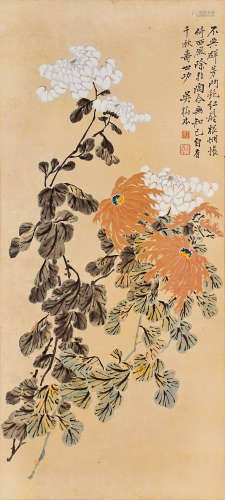 吳樹本  秋菊