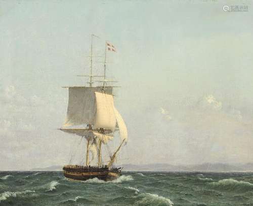 C. W. Eckersberg: The brig 