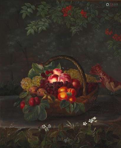 I. L. Jensen, school of, 19th century: Still life with