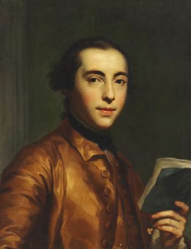 Peder Als: Portrait of the German painter Anton Rafael