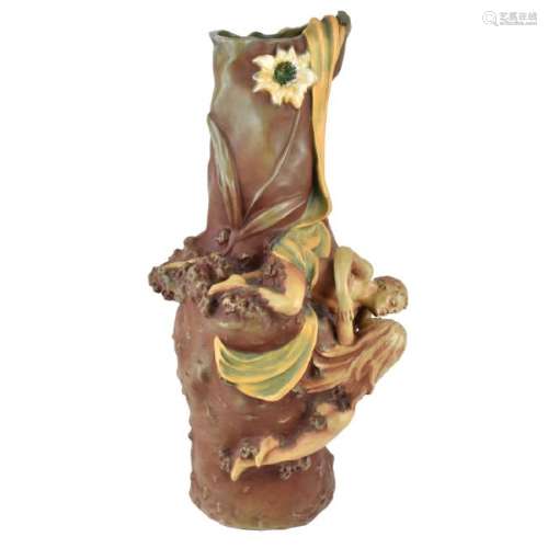 Bernard Bloch Art Nouveau Vase