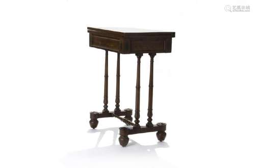 ANTIQUE ENGLISH SEWING STAND