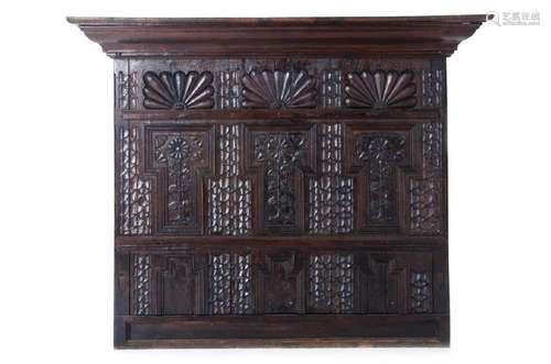 EARLY ENGLISH ARCHITECTURAL CARVED PANEL