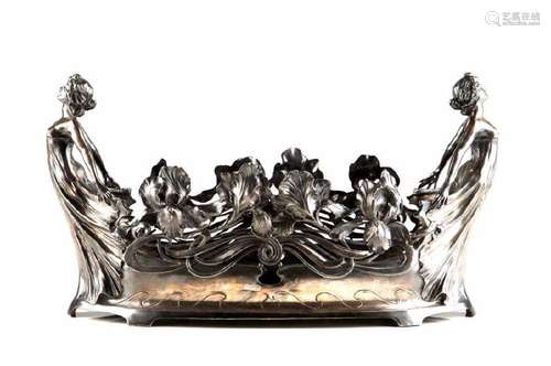 ART NOUVEAU SILVERPLATED CENTREPIECE