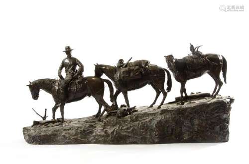 MONUMENTAL BRONZE BY R. CLARK