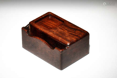 HUANGHUALI WOOD RECTANGULAR BOX WITH COVER