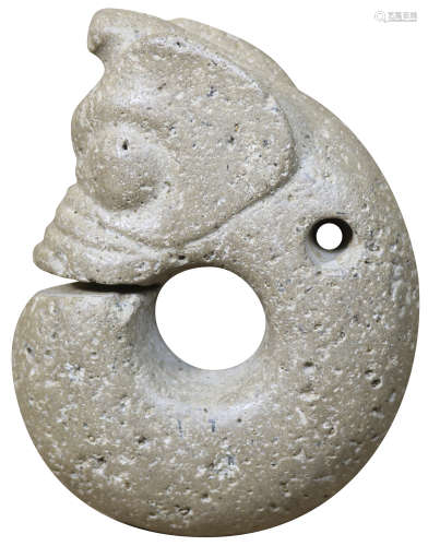 Cultural Age (5000 BC-3018 BC) 文化期 紅山帶沙坑沁豬龍