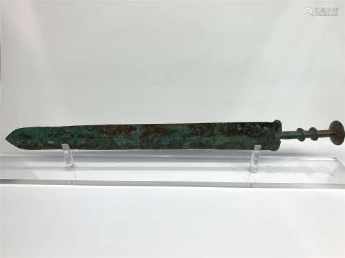 A Bronze Sword, Jian, Eastern Zhou Dynasty.