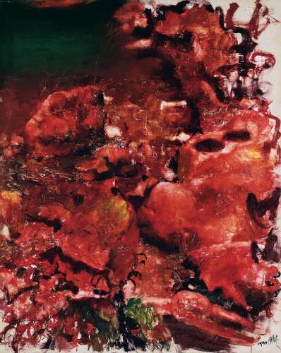 周春芽（B.1955） 1994年作 石头系列——雅安上里1号 布面油画