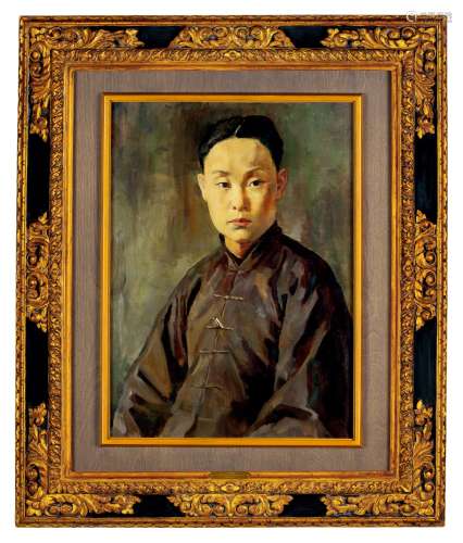 徐悲鸿（1895～1953） 1927年作 尚小云像 布面油画