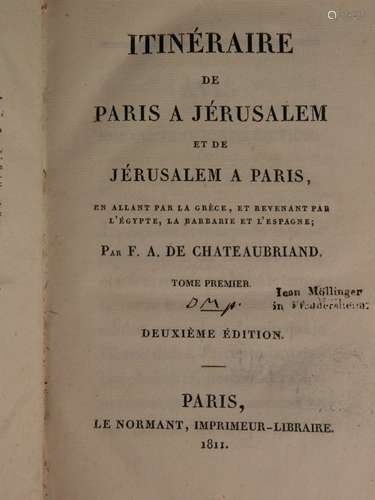 Chateaubriand, François-René De (1768-1848) - 