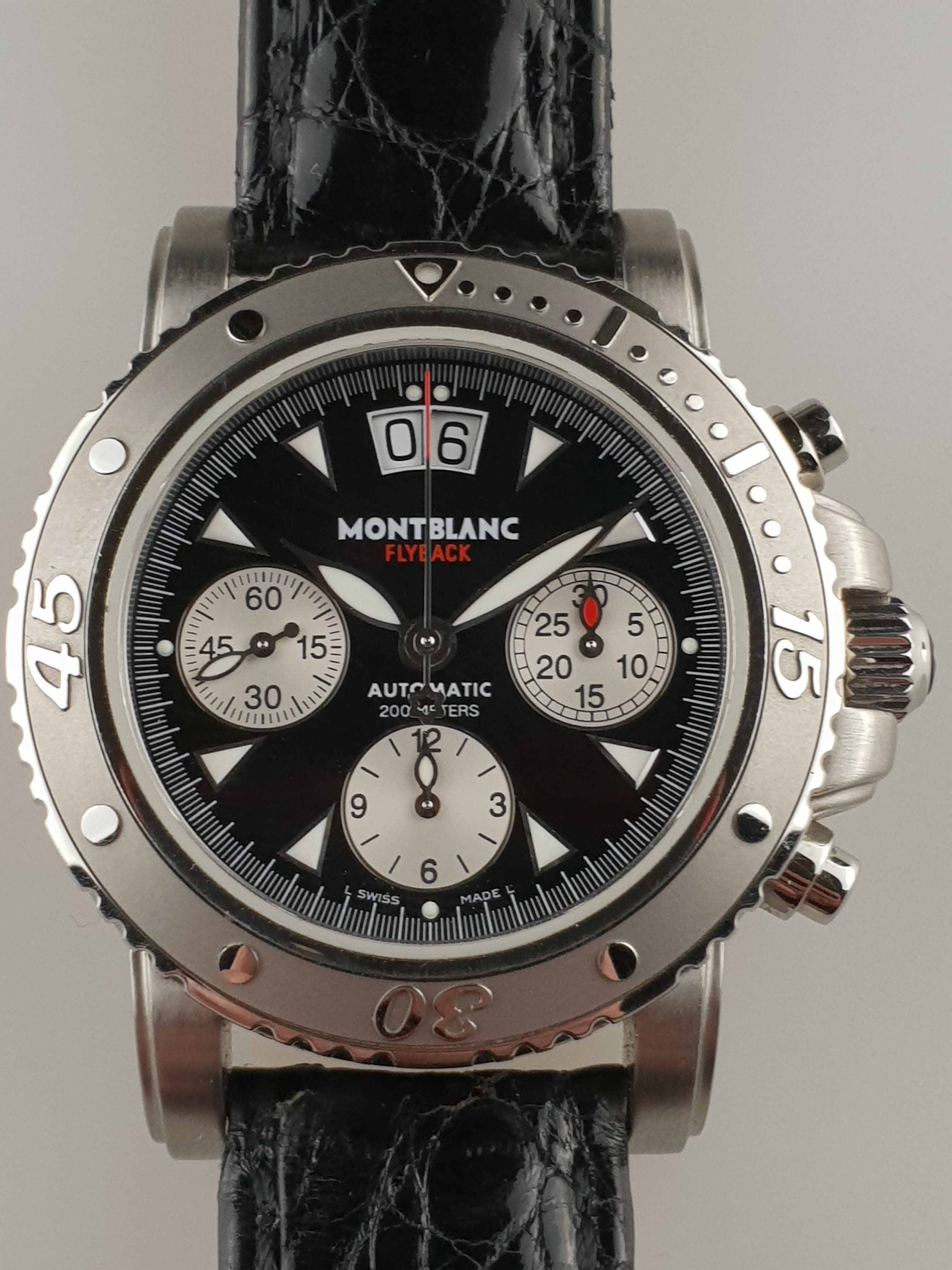 montblanc flyback chronometer