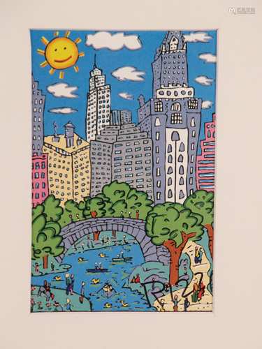 Rizzi, James (1950-New York-2011, US-amerikanischer Künstler und Maler der Pop Art) -<br />