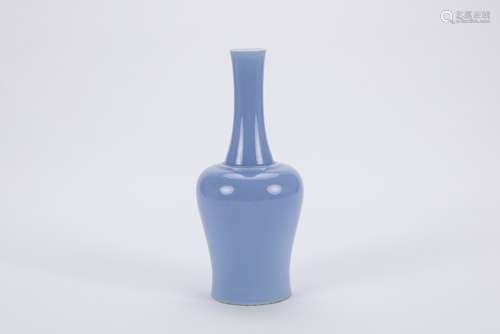 Chinese Clair de lune porcelain vase, Kangxi mark.