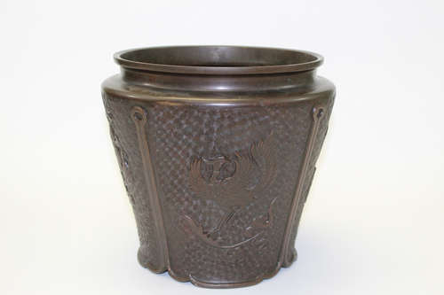 Japanese Bronze jardiniere