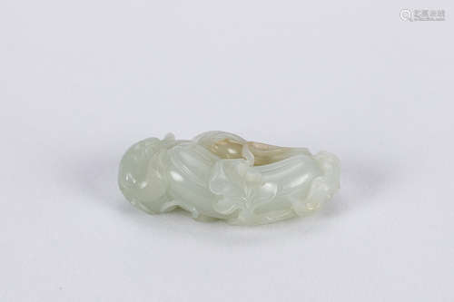 Chinese jade carving, Qing Dynasty.