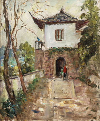 胡善馀（1909～1993） 西泠印社 布面油画