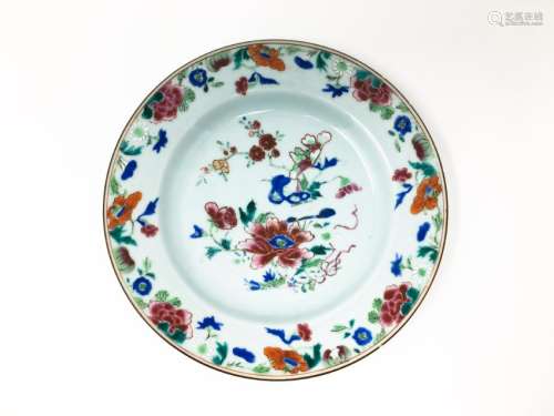 Two 18th Century 'Flower' Dishes