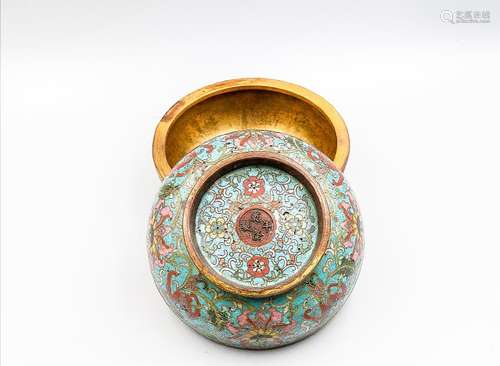 A Set Of Fine Cloisonne Enamel Censers