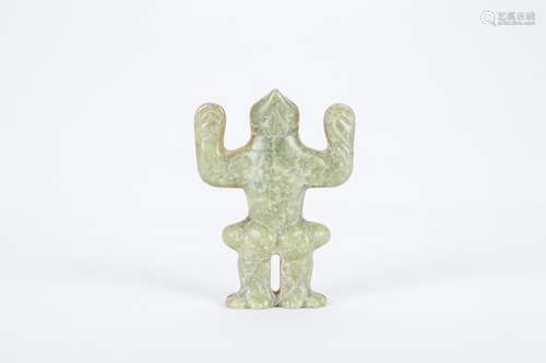 Chinese jade figurine.