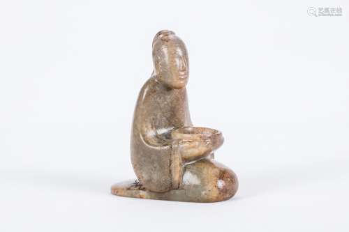 Chinese carved jade figurine.
