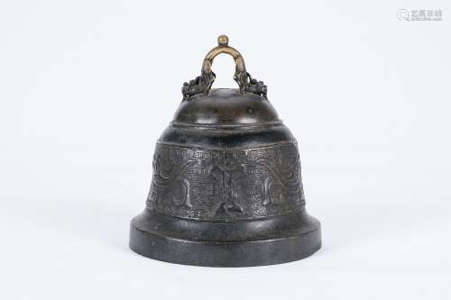 Chinese bronze bell.