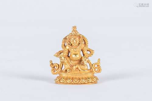 Chinese gold Buddha Statue