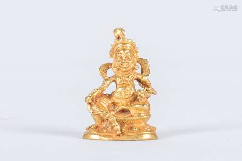 Chinese gold Buddha Statue