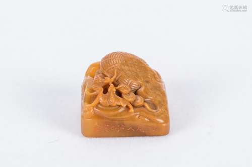 Chinese tianhuang stone seal