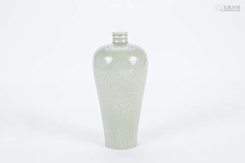 Chinese celadon vase.