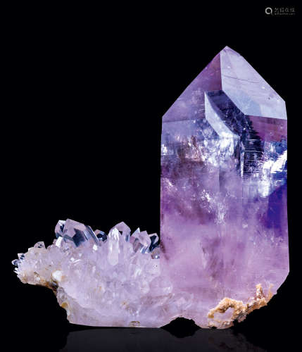 紫水晶&水晶