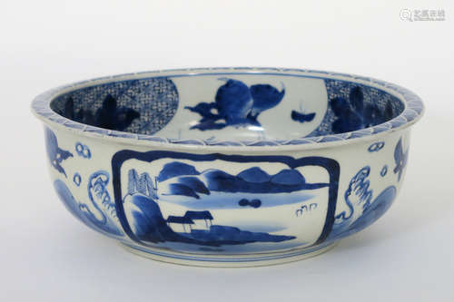 Chinese bowl in porcelain