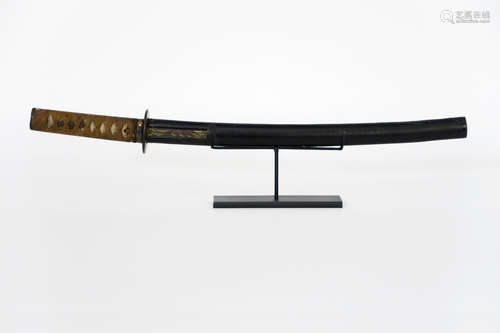 antique Japanese Edo-period samouraï “wakiaschi” sword