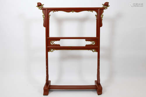 antique Chinese Qing-period clothes’ stand