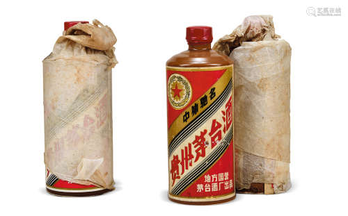 1983-1986年五星特供酱瓶（黄酱+黑酱）