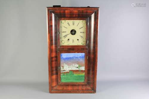 A Mahogany Wall Clock