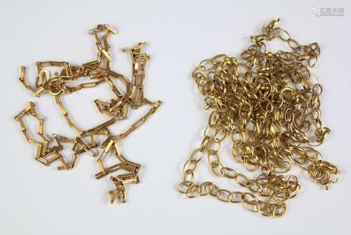 Three 9ct Gold Neck Chains