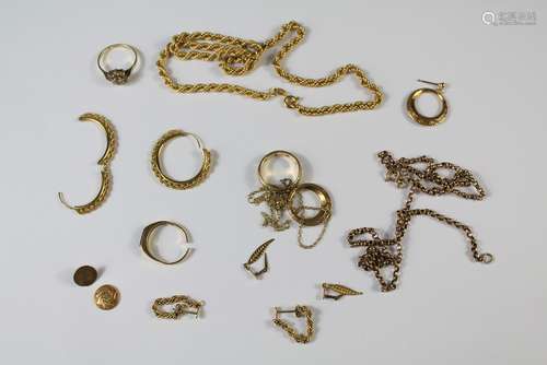 Miscellaneous 9ct Gold Jewellery