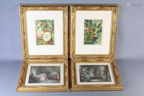 A Pair of Victorian Chromolithographs