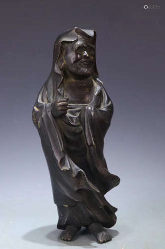 A COPPER DAMO FIGURE