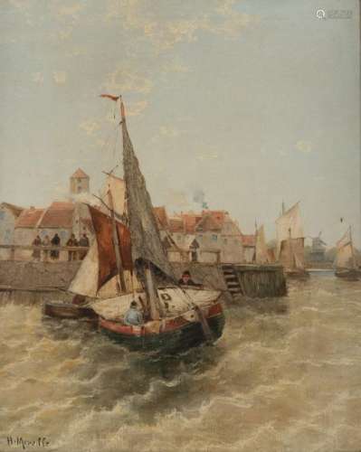 Merville H., 'Hollandisches Fischerdorf' (a Holland