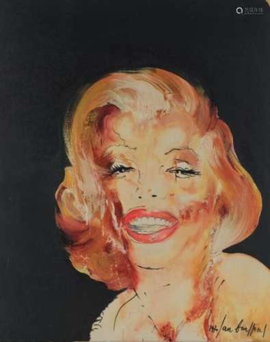 Burssens J., 'Norma Jean - 20th Century Fox', oil on